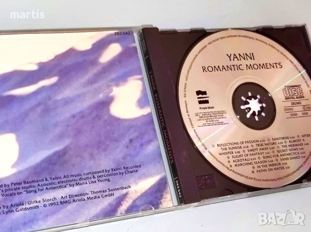 Yanni CD, снимка 2 - CD дискове - 40868148