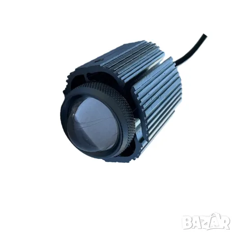 LED прожектор за мотоциклет с лупа и 1 SMD диод