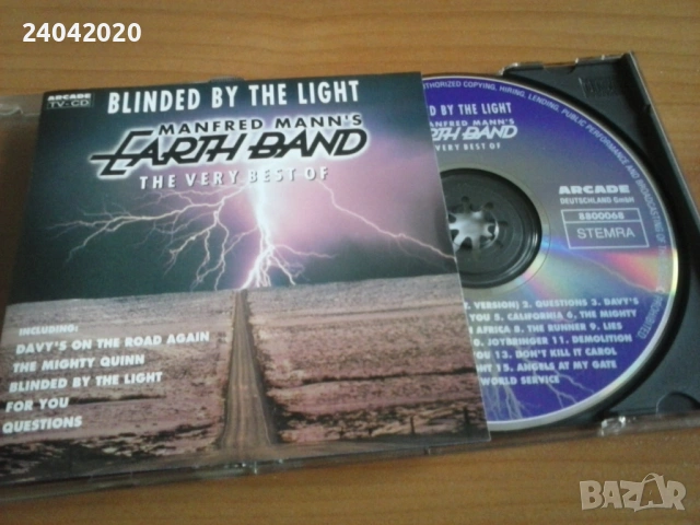 Manfred Mann's Earth Band – Blinded By The Light оригинален диск