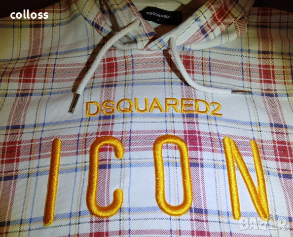 DSQUARED2 - оригинален суичър "L", снимка 7 - Суичъри - 53865681