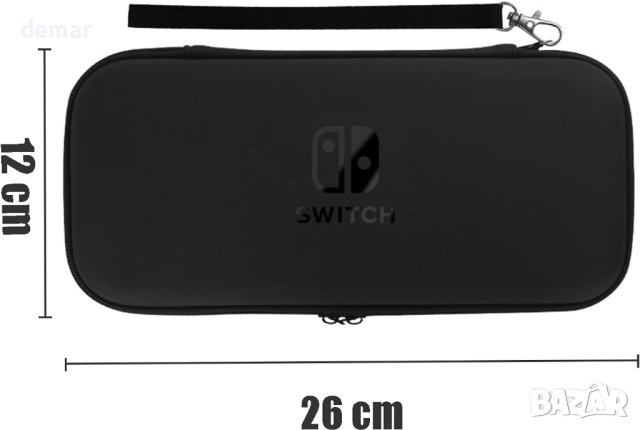 Калъф за носене, съвместим с Nintendo Switch и конзола и Switch OLED, снимка 2 - Аксесоари - 44411363
