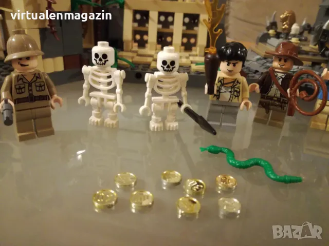 Лего Indiana Jones - Lego 7623 - Бягство от храма, снимка 13 - Колекции - 48181337