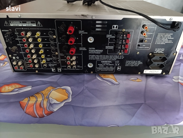 Receiver Onkyo TX-DS575 , снимка 12 - Ресийвъри, усилватели, смесителни пултове - 52939502