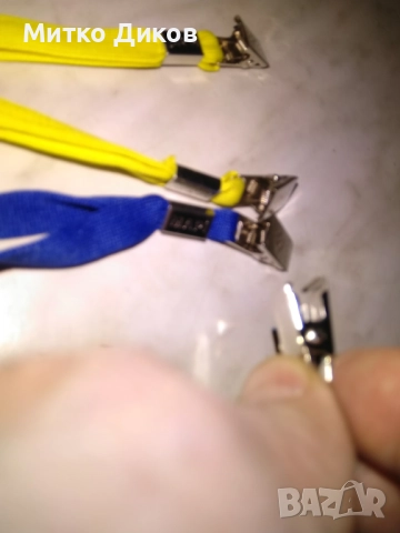  ремъци (lanyards)връзки бадж за да се носят на врата лични карти, пропуски, ключове с щипка, снимка 5 - Друго - 52456638