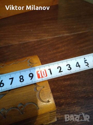 Резбована кутийка, снимка 4 - Декорация за дома - 35735078