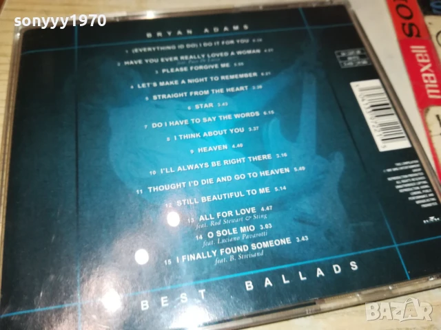 BRAYAN ADAMS CD 1108251013, снимка 3 - CD дискове - 51324473
