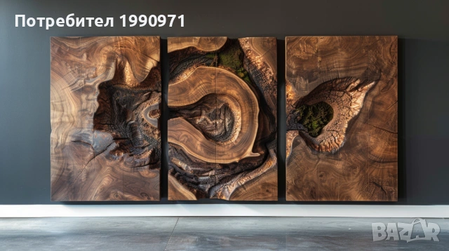 Дървено пано - Стенен декор от масивна дървесина. По поръчка, снимка 18 - Декорация за дома - 53726957