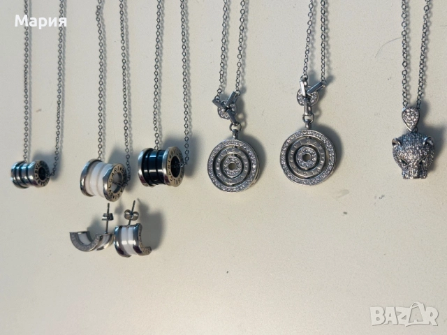 Различни Булгари “Bvlgari“ красивиколиета, снимка 4 - Колиета, медальони, синджири - 52467694
