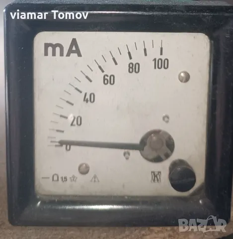 Амперметри обхват 100мА, снимка 8 - Други машини и части - 47817627