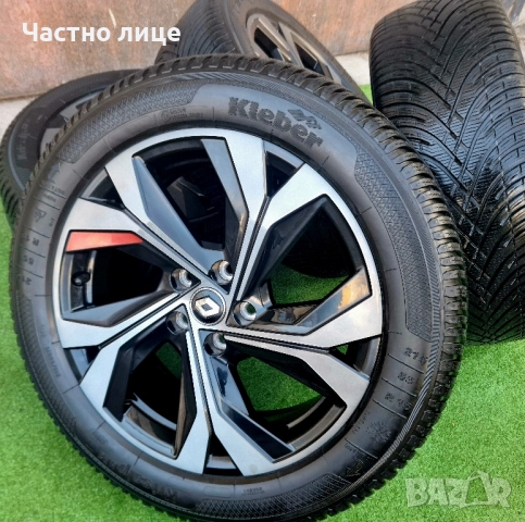 Продавам 4бр оригинални 18-ки джанти с зимни гуми KLEBER Krisalp HP3 SUV за Рено Аркана, Каптур , снимка 15 - Гуми и джанти - 52168468