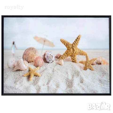 Картина Морска звезда с рамка, 60*80 см