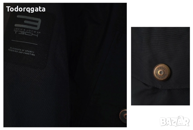 Мъжко Парка Яке Jack & Jones Meyland TECH Parka Jacket Размер М Отлично Състояние, снимка 6 - Якета - 52839491