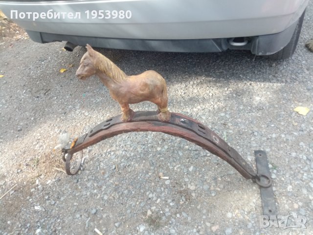 Декорация от ковано желязо и дърво, снимка 1