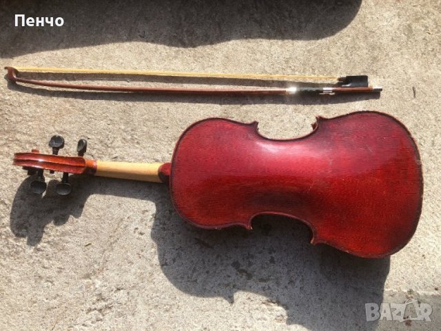 стара цигулка, снимка 6 - Антикварни и старинни предмети - 44176136