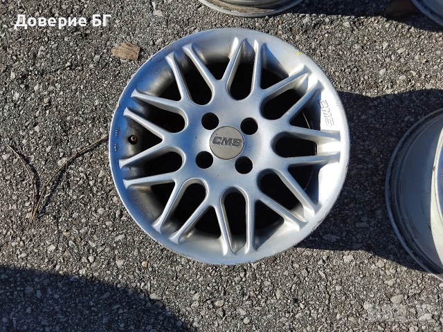 Алуминиеви джанти 4х100 за Рено Дачия Тойота Киа Хонда Хюндай 15 цола J7 ЕТ 37, снимка 5 - Гуми и джанти - 53468119