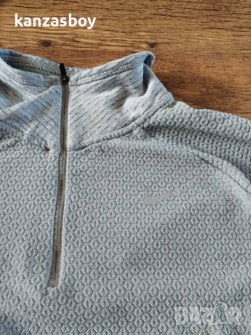 Nike Womens 1/2 Zip Running Top - дамска термо блуза Л, снимка 5 - Блузи с дълъг ръкав и пуловери - 51955372
