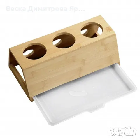 Поставка за бутилки с капене – практично решение за организиране и сушене, снимка 2 - Други стоки за дома - 49843229