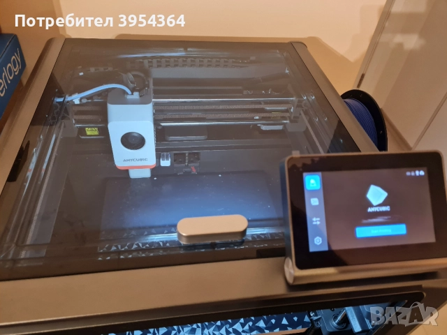 Anycubic Kobra S1 – отлично състояние + много екстри!!!, снимка 2 - Друга електроника - 52575113