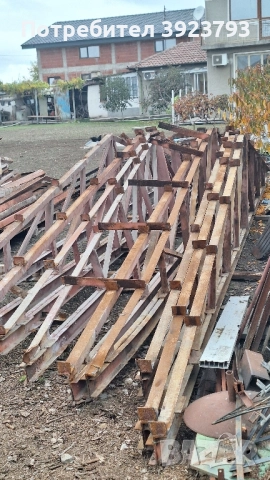 Метални ферми и колони  за навес,хале,покрив.За повече информация на тел.0879283641, снимка 3 - Селскостопанска техника - 52318078