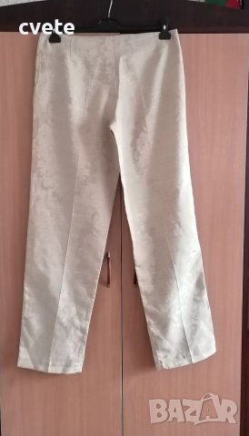 Дамски модерен летен панталон 100% лен, снимка 2 - Панталони - 41646615