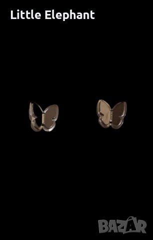 Sale Сребърни обеци пеперуди,Plein,колекция "Butterflies"/ нови, снимка 1 - Колиета, медальони, синджири - 44495996