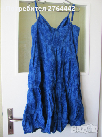 Синя рокля, снимка 2 - Рокли - 36216922