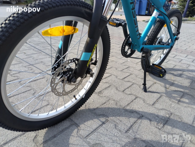 PASSATI Алуминиев велосипед 20" ALUMINIUM син, снимка 8 - Велосипеди - 53838810