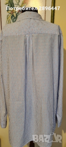 Дамска риза, памук XXL, дълъг ръкав, снимка 5 - Ризи - 51434788