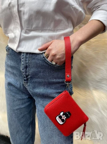 портмонета в кутия karl lagerfeld , снимка 9 - Портфейли, портмонета - 51318143