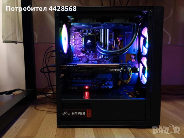 Геѝмърски компютър i7 2600k, gtx 1070ti 8gb, 16gb ram, 500gb ssd,500gb, снимка 2 - Геймърски - 53748860