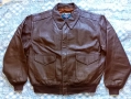 Пилотско Авиаторско кожено яке бомбър, тип МА-1, А-2, В-3, G-1, снимка 6