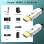Чисто нов професионален Оптичен HDMI 2.1 Кабел FeizLink - 25 метра, 8K@60Hz / 4K@120Hz , снимка 4