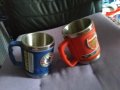 Метални чаши нови  за варене на чай-кафе и пиене- Челси, снимка 5