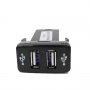 USB зарядно Automat, За два телефона, За VW GOLF 4, BORA, снимка 1 - Аксесоари и консумативи - 34749248