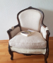 Антикварно кресло в стил Бержер (Bergère), снимка 1 - Антикварни и старинни предмети - 44811400