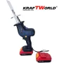 Акумулаторен Саблен Трион KraftWorld – Безчетков, Компактен и Мощен!, снимка 3