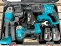 Немски безчетков комплект 3в1 гайковерт перфоратор шлайф WerkBull, снимка 2