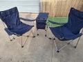 Комплект от 2 сгъваеми къмпинг стола + маса , снимка 3