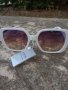 Слънчеви очила с Бели Рамки, снимка 1 - Слънчеви и диоптрични очила - 41877070