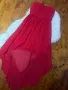 Рубинено червена рокля, снимка 1
