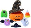 Нов комплект от 6 броя Хелоуин плюшени играчки Подарък Деца Украса Декорация
