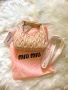 Нова дамска чанта от естествена кожа Miu Miu, снимка 1
