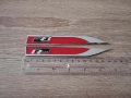 червена емблема за калник Volkswagen R Line, снимка 6