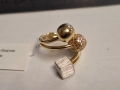Златен пръстен 4,28гр., снимка 2