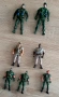 Ретро военни фигури,с подвижни части, снимка 3
