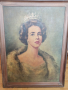 Портрет авторски оригинал на белгийската кралица., снимка 1
