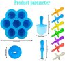 Нови Силиконови форми за ледени близалки сладки за сладолед Многократна употреба, снимка 5