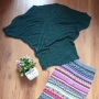 плетена блузка универсален размер, снимка 1 - Блузи с дълъг ръкав и пуловери - 36097650