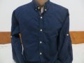 Мъжка риза с дълъг ръкав от лен Pull&Bear, снимка 2