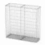 vidaXL Габион кошница с капаци, поцинкована тел, 100x100x30 см, снимка 4